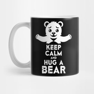 Cute Bear Hug Design Mug